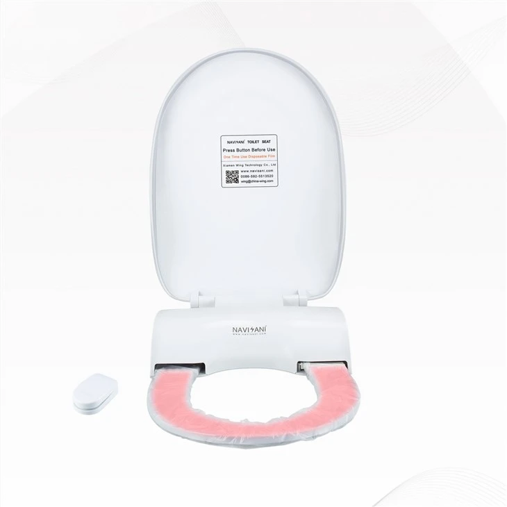 automatic commode seat