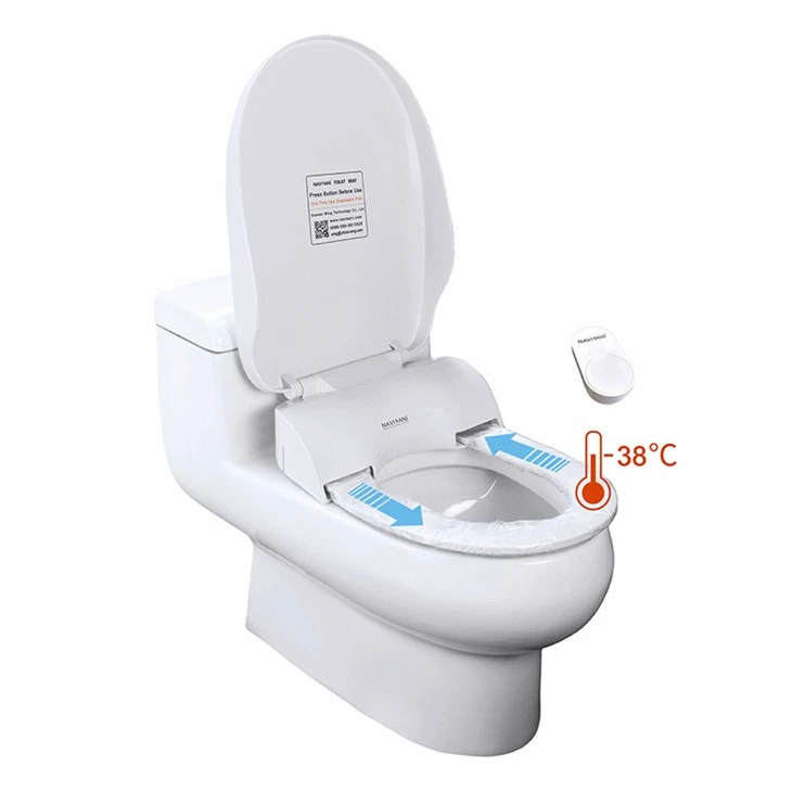 Heated toilet
